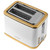 Salter Palermo 2-Slice Textured Toaster, 930 W, White/Gold  EK5032WHT 5054061424362