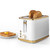 Salter Palermo 2-Slice Textured Toaster, 930 W, White/Gold  EK5032WHT 5054061424362