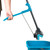 Beldray® Sponge Mop with Long Handle and Extra Sponge Head | Black/Blue  LA050915 5053191050915