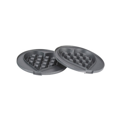 Giles & Posner Mini Waffle Maker – Non-Stick Waffle Iron Machine, For Belgian & American Style Waffles, Sweet/Savoury Snacks Desserts, Compact, 11.5 cm Round Cooking Plate, Pastel Green