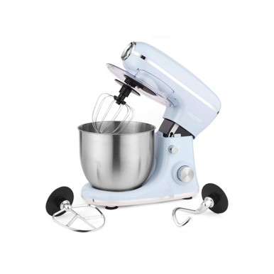 Shop Retro Stand Mixer | 5 L Stainless Steel Bowl | Blue