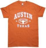 ATX Football With Map (Adult) Orange