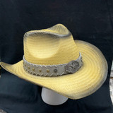 Star Leather Band Cowboy Hat ST-100