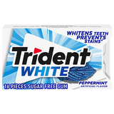 Trident White Gum 16 Pieces