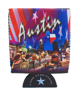 Austin Downtown Skyline Koozie