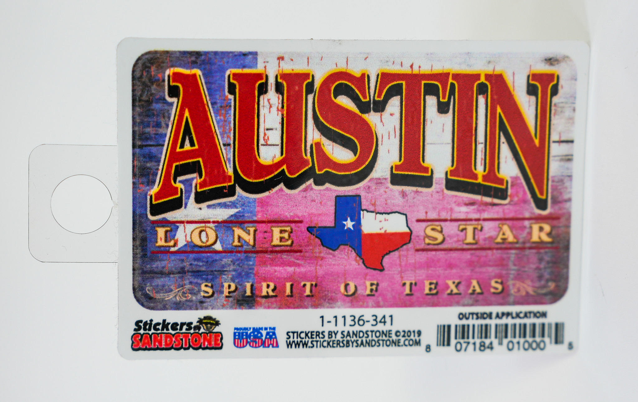 Sticker Austin Lonestar State - Scruffy's Souvenirs & Food Mart