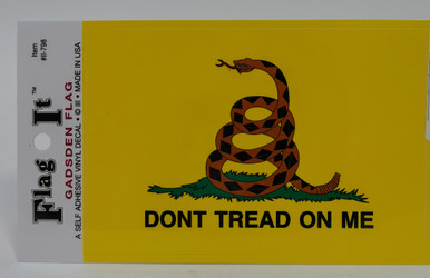 Sticker Don't Tread Me Gadsden Flag - Scruffy's Souvenirs & Food Mart