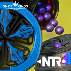 Bunkerkings NTR Speed Feed - Black / Blue Bunkerkings NTR Speed Feed - Black / Blue