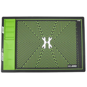 HK Army Magmat Magnetic Tech Mat - Black / Neon Green