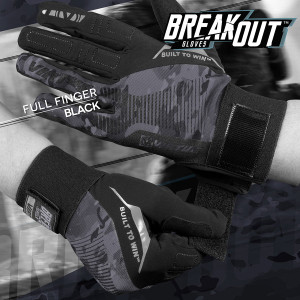 Virtue Breakout Gloves - Ripstop Full Finger - Black Camo - Medium Virtue Breakout Gloves - Ripstop Full Finger - Black Camo - Medium