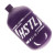 HK Army HSTL Carbon Fiber Tank - 68ci - Purple / White - Bottle Only HK Army HSTL Carbon Fiber Tank - 68ci - Purple / White - Bottle Only