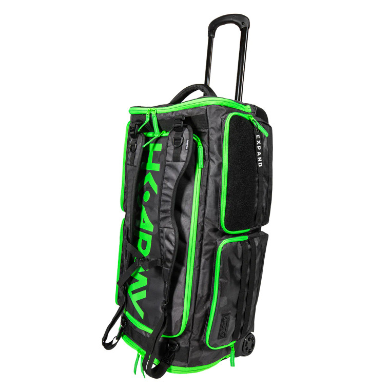 HK Army Expand 75L Roller Bag - Shroud Neon Green