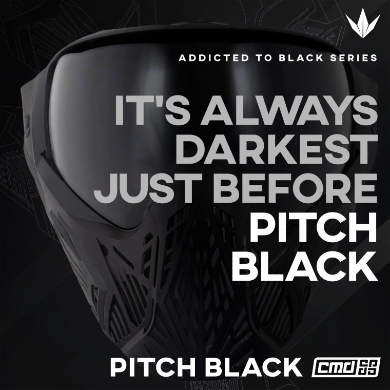 BNKR Kings CMD Goggle - Pitch Black