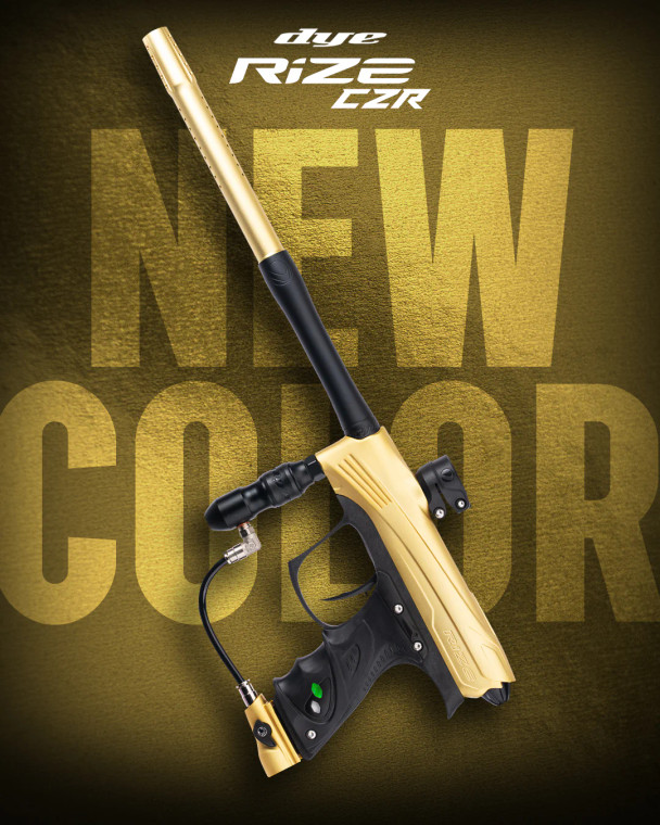 DYE Rize CZR - Black with Gold