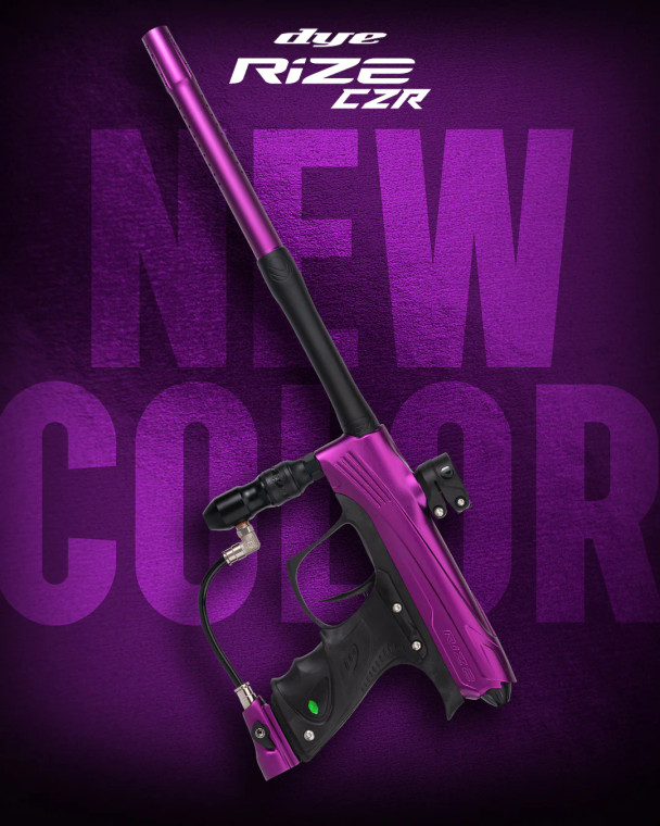 DYE Rize CZR - Purple with Black