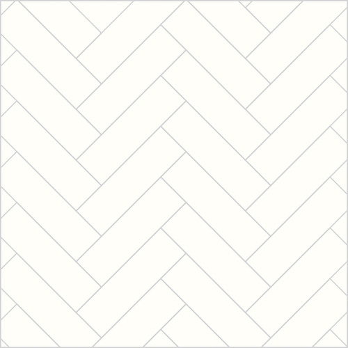 Alpine White Herringbone Wandpaneel-Fliesen