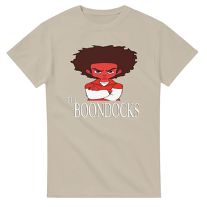 Boondocks Huey T-Shirt – Comic Strip Classic, 100% Cotton, Politically Motivated