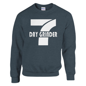 7DG Heavy Blend Sweatshirt - Authentic Pontiac MI Style, No Days Off