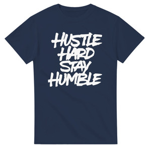 Hustle Hard T-Shirt – Fashion Trending Streetwear | Heavyweight Cotton