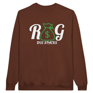R&G Doe Stacks Sweatshirt – Classic Fit, Sustainable Cotton Blend R&G Doe Stacks Sweatshirt – Classic Fit, Sustainable Cotton Blend