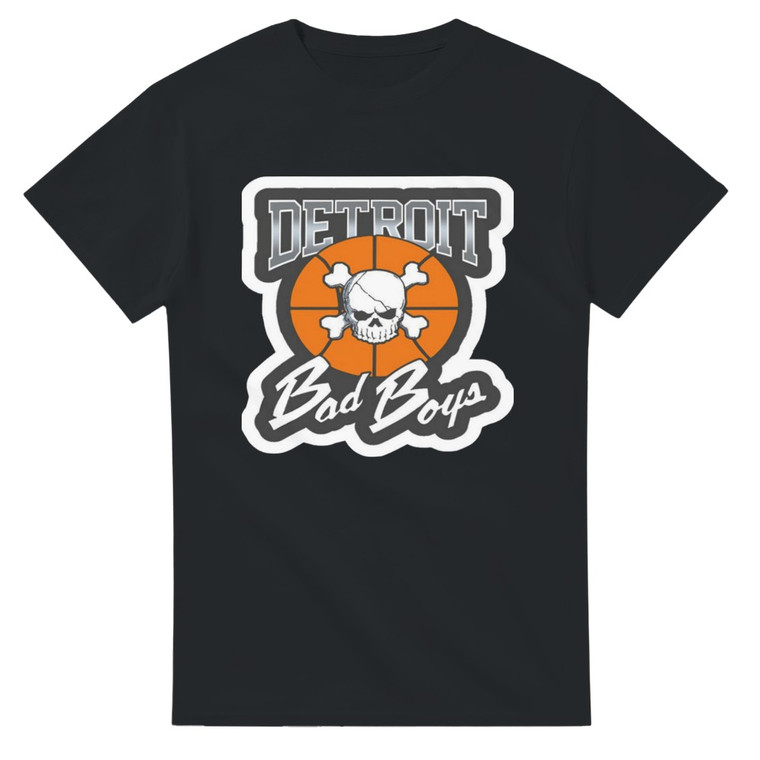 Detroit Bad Boys NBA T-Shirt – Classic Cotton Fit, Team Spirit