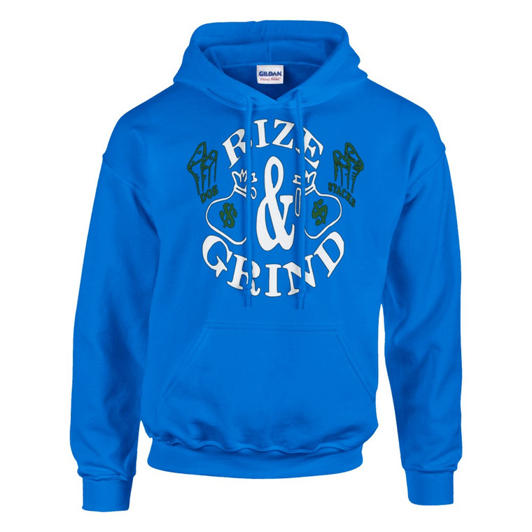 RIZE & GRIND Pullover Hoodie – Ultimate Comfort & Fashion Trend
