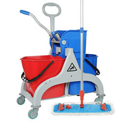 How to Use a 2-Bucket Mopping System for Efficient Cleaning & Disinfecting  