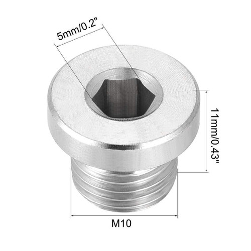 Master Cylinder Fill Bolt - VLR Emerald