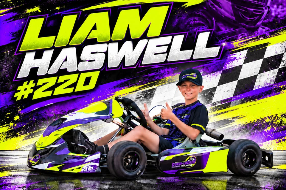 Over-Under Racing Welcomes Liam Haswell as VLR Karts Driver