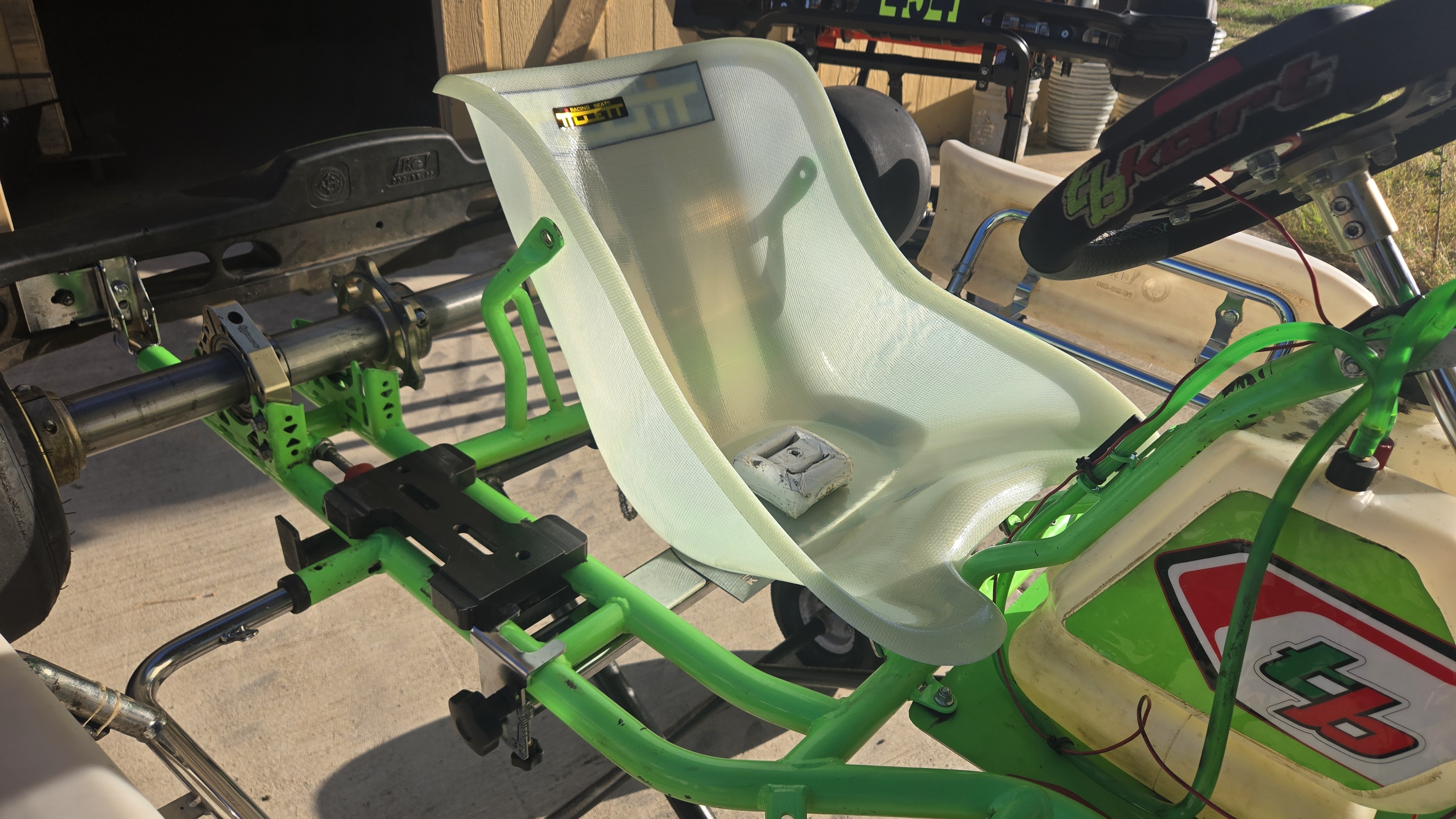 Kart Seat Mounting