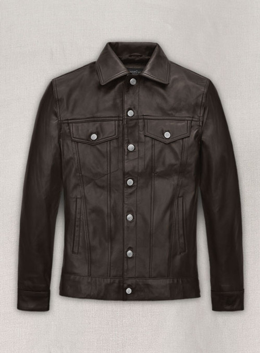 Jeff Goldblum Brown Leather Jacket - Enfinity Apparel