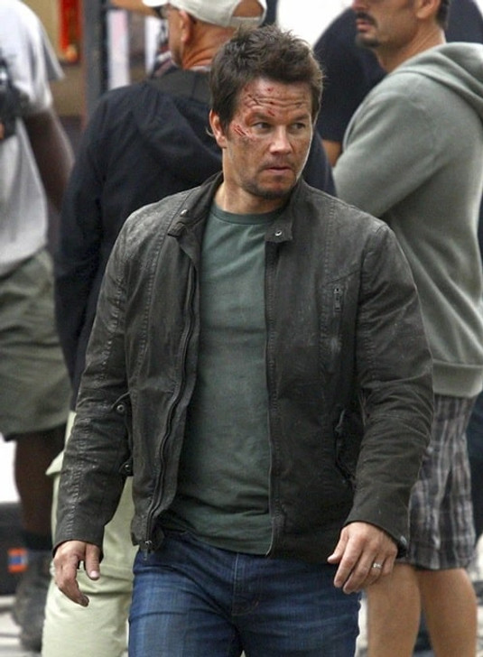 Mark Wahlberg Transformers Age Of Extinction Cade Yeager Green Leather Jacket - Enfinity Apparel
