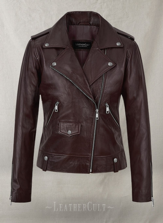 Meghan Markle Brown Leather Jacket - Enfinity Apparel