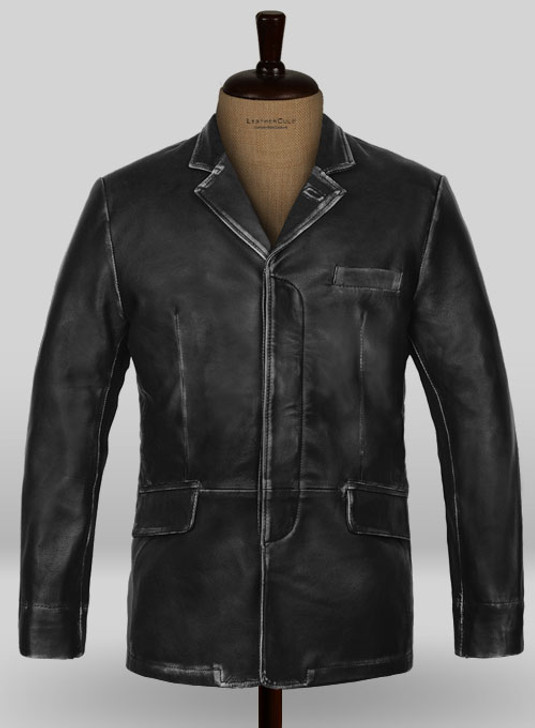 Will Smith Black Leather Blazer Jacket - Enfinity Apparel