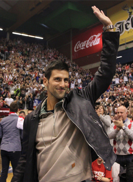 Novak Djokovic Black Leather Jacket - Enfinity Apparel