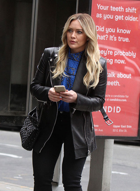 Hilary Duff Younger Kelsey Peters Black Leather Trench Coat - Enfinity Apparel
