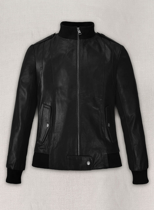 Amy Adams Black Leather Jacket - Enfinity Apparel