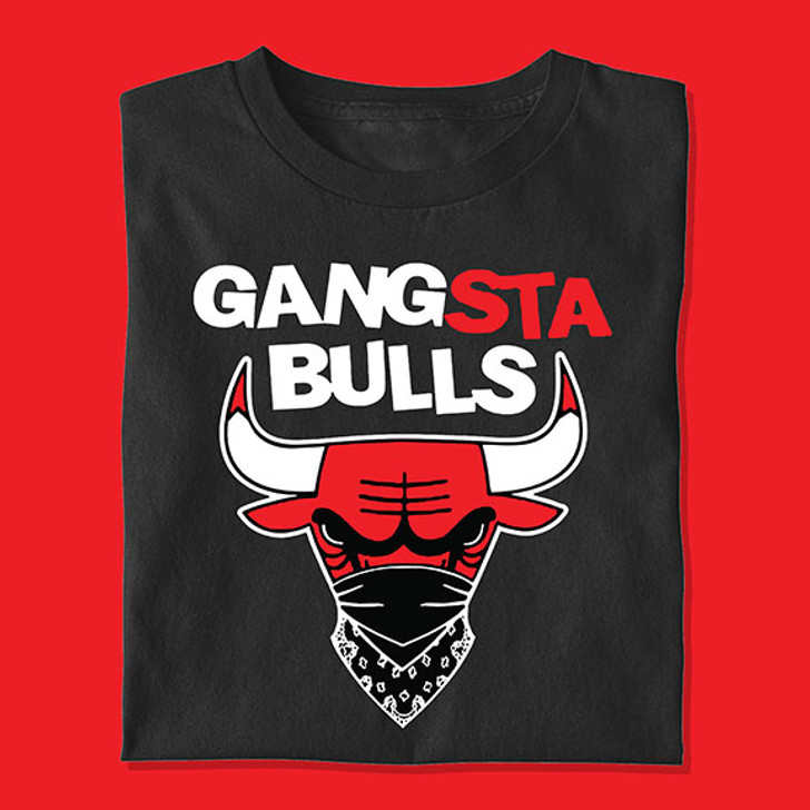 Gangsta Bull Unisex T-Shirt - Enfinity Apparel