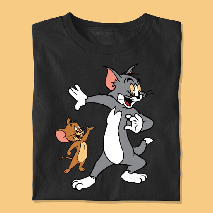 Tom And Jerry Dancing Unisex T-Shirt - Enfinity Apparel