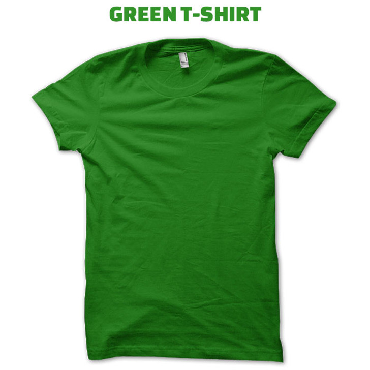 Green Plain T-Shirt - Enfinity Apparel