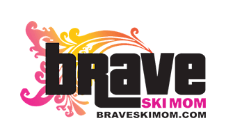 Brave Ski Mom Logo