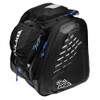 Kulkea Thermal Trekker Heated Ski Boot Bag in Black/White, Angle Left with Helmet View