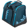 Kulkea Powder Trekker Womens Ski Boot Bag in Blue Run, Angle Left View