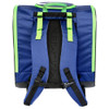 Kulkea Speed Pack Ski Boot Backpack in Smoke Blue/Green, Back View