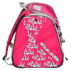 Kulkea Speed Star Kids Ski Boot Backpack in Fuchsia/Pink, Side View