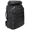 Kulkea Kayda Travel Backpack in Black/Silver, Front Angle Right View