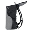 Elaa Day Pack Right Side View With Open Top Pocket Storm Grey