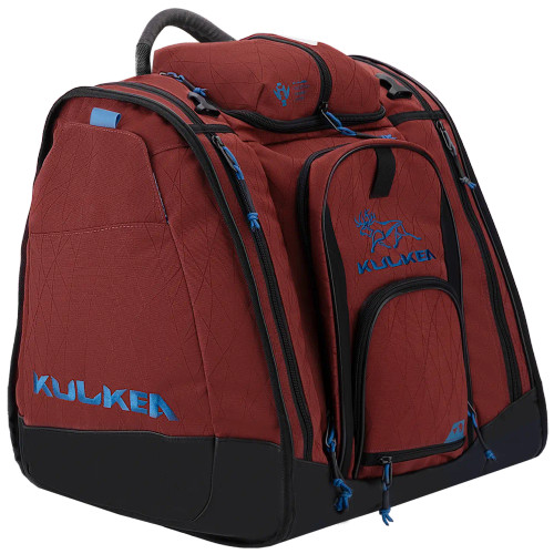 Boot Trekker Ski Snowboard Boot Bag Rust Ravine Blue Angle Right View