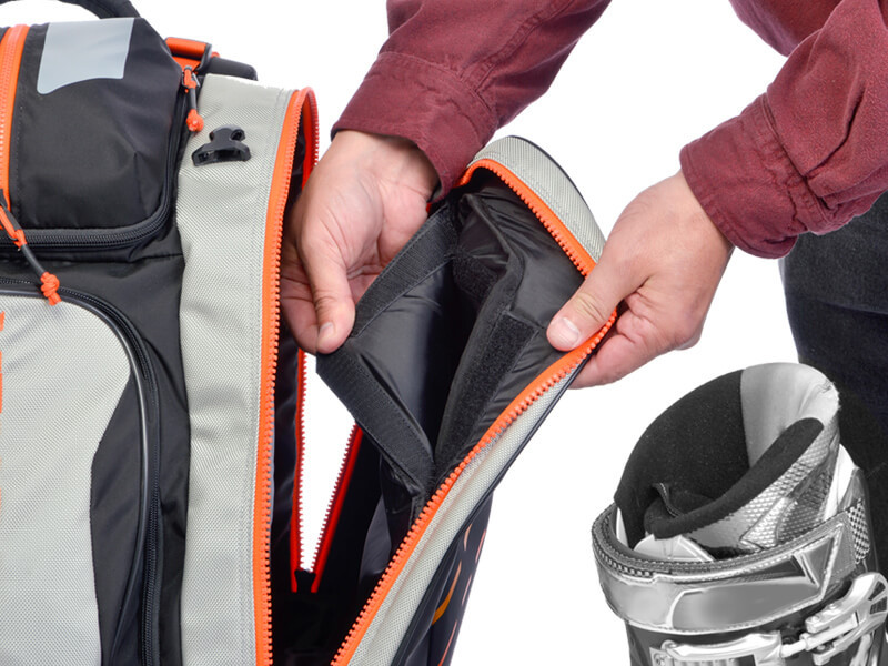 Heated Side Boot Pockets Innovation Shown