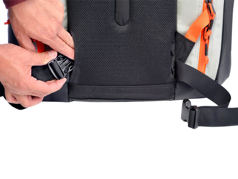 Tuck-Away Waist Belt Innovation Shown